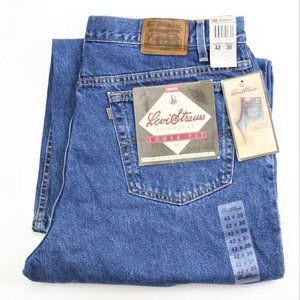 Levi's Signature 545 Men's Jeans New Old Stock Made in USA W42 L30 Loose Fit